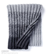 Free Ombre Ridge Blanket Pattern