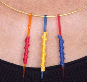Modèle de crochet de collier d'aiguilles gratuit