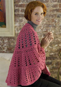 Free Be a Friend Shawl Crochet Pattern
