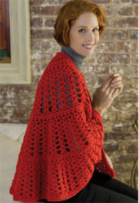 Free Have a Heart Shawl Crochet Pattern
