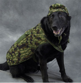 Free Hunter Dog Outfit Crochet Pattern