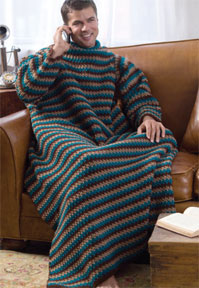 Free Everyone Can Snuggle Blanket Crochet Pattern