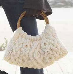 Free Cabled Bag Knit Pattern