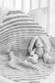 Free Striped Baby Blanket Knit Pattern