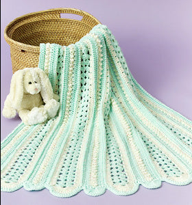 Free Soft Shells Baby Blanket Crochet Pattern