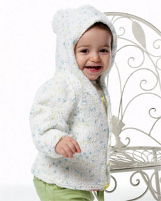 Free Baby Hoodie Knit Pattern