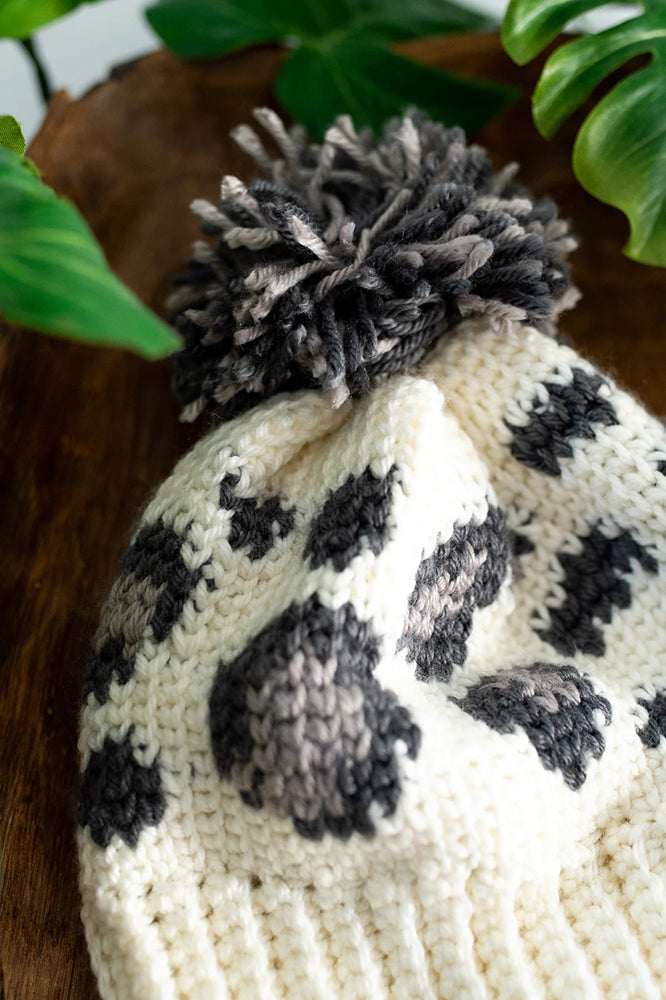 Free Snow Leopard Hat Pattern