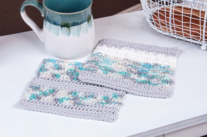 Free Knit or Crochet Dishcloth Pattern