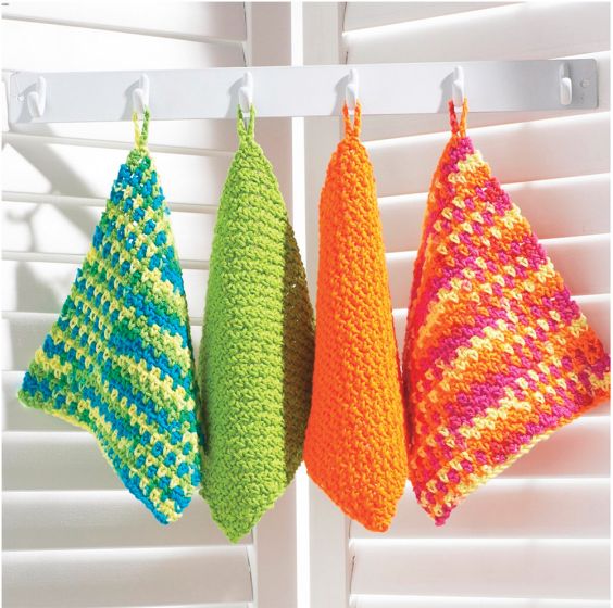 Free Dishcloth to Crochet Pattern