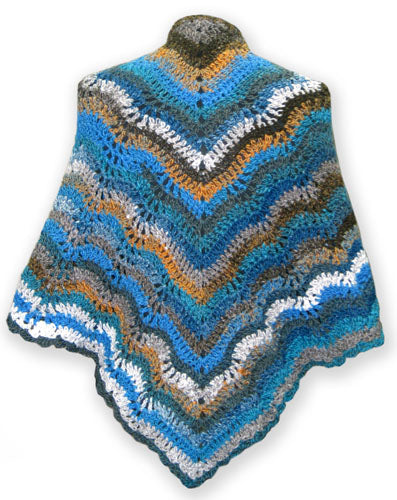 Free Mosaic Crochet Shawl Pattern