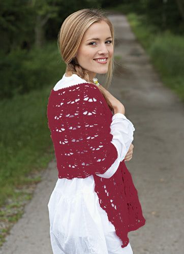 Free Crochet Pineapple Lace Shawl Pattern