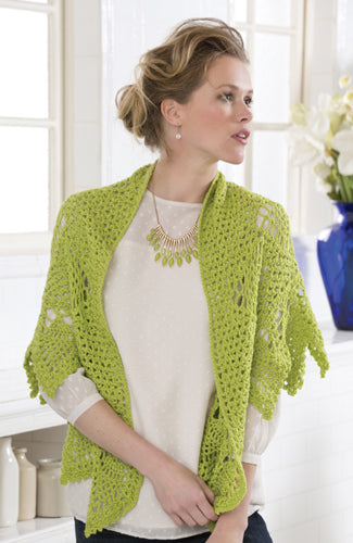 Free Romantic Pineapple Shawl Pattern