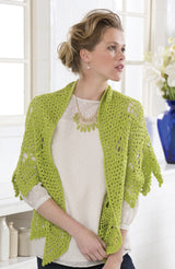 Free Romantic Pineapple Shawl Pattern