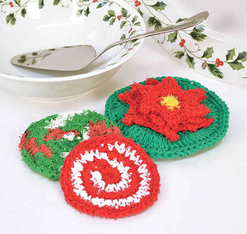 Free Holiday Scrubbies Pattern