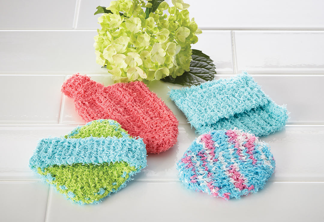 Free Knit Bath Set Pattern