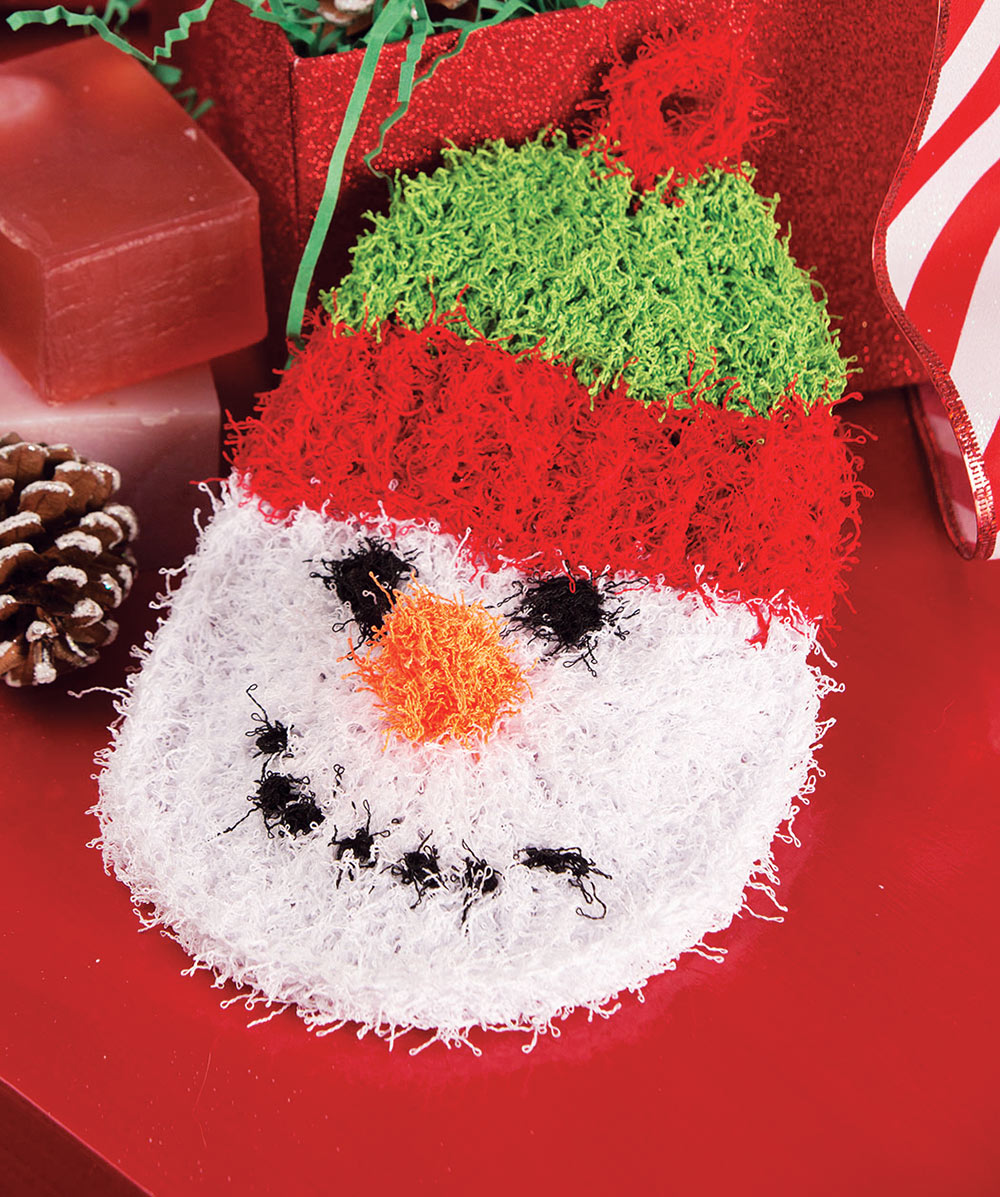 Free Snowman Scrubby Pattern