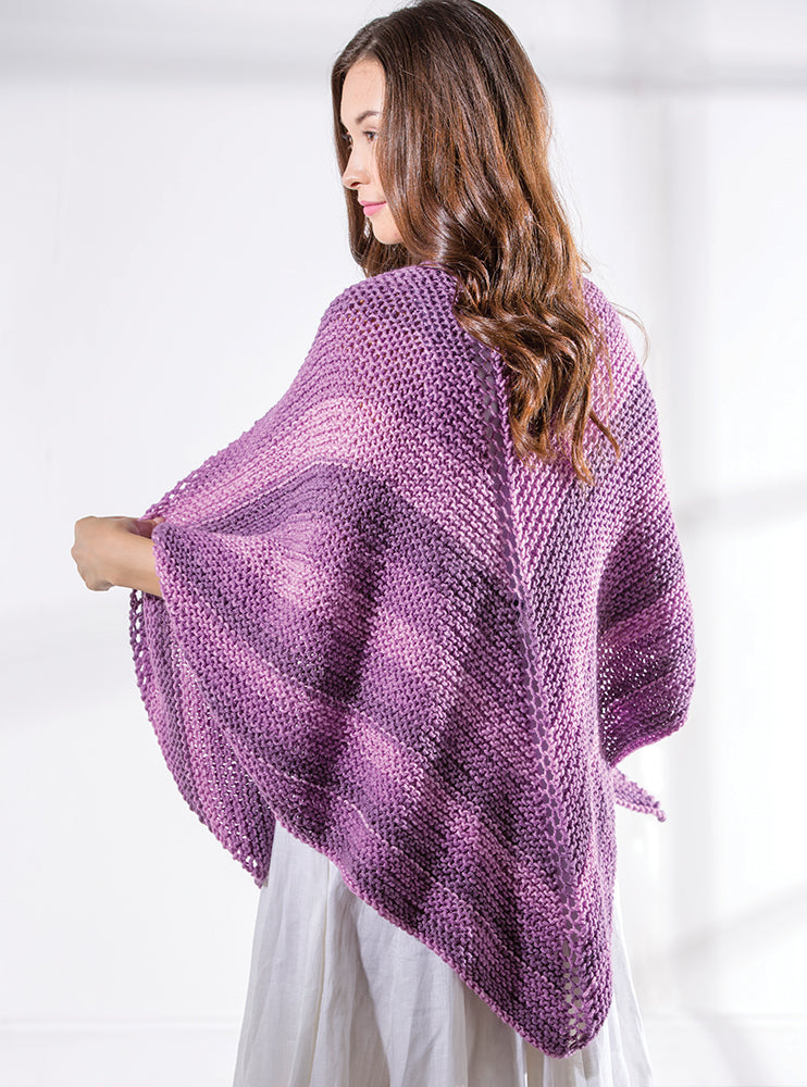 Free Simply Stripey Shawl Pattern