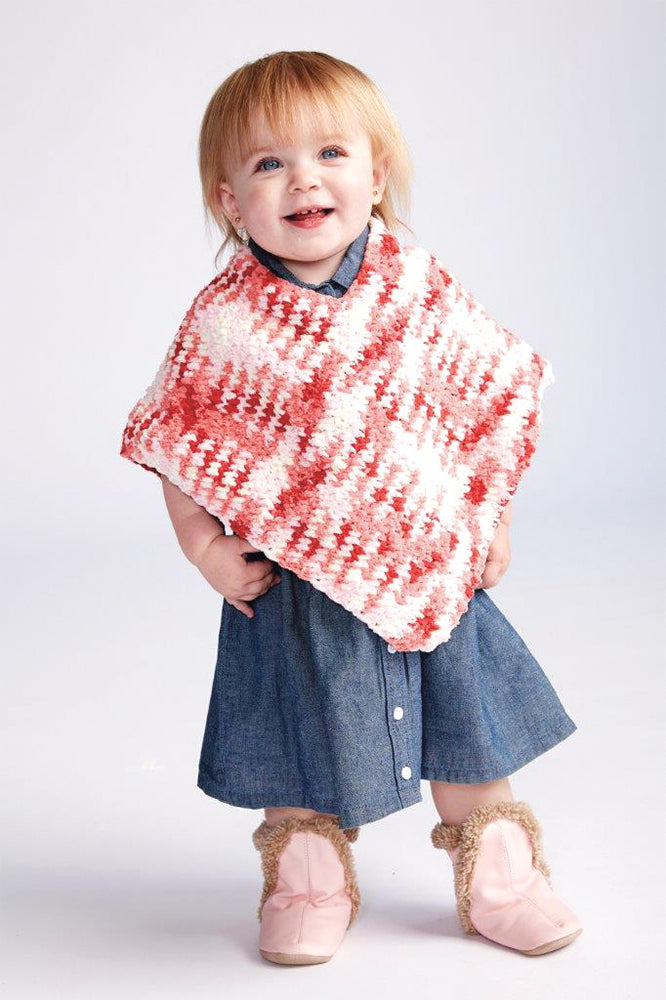 Free Simple Crochet Baby Poncho Pattern