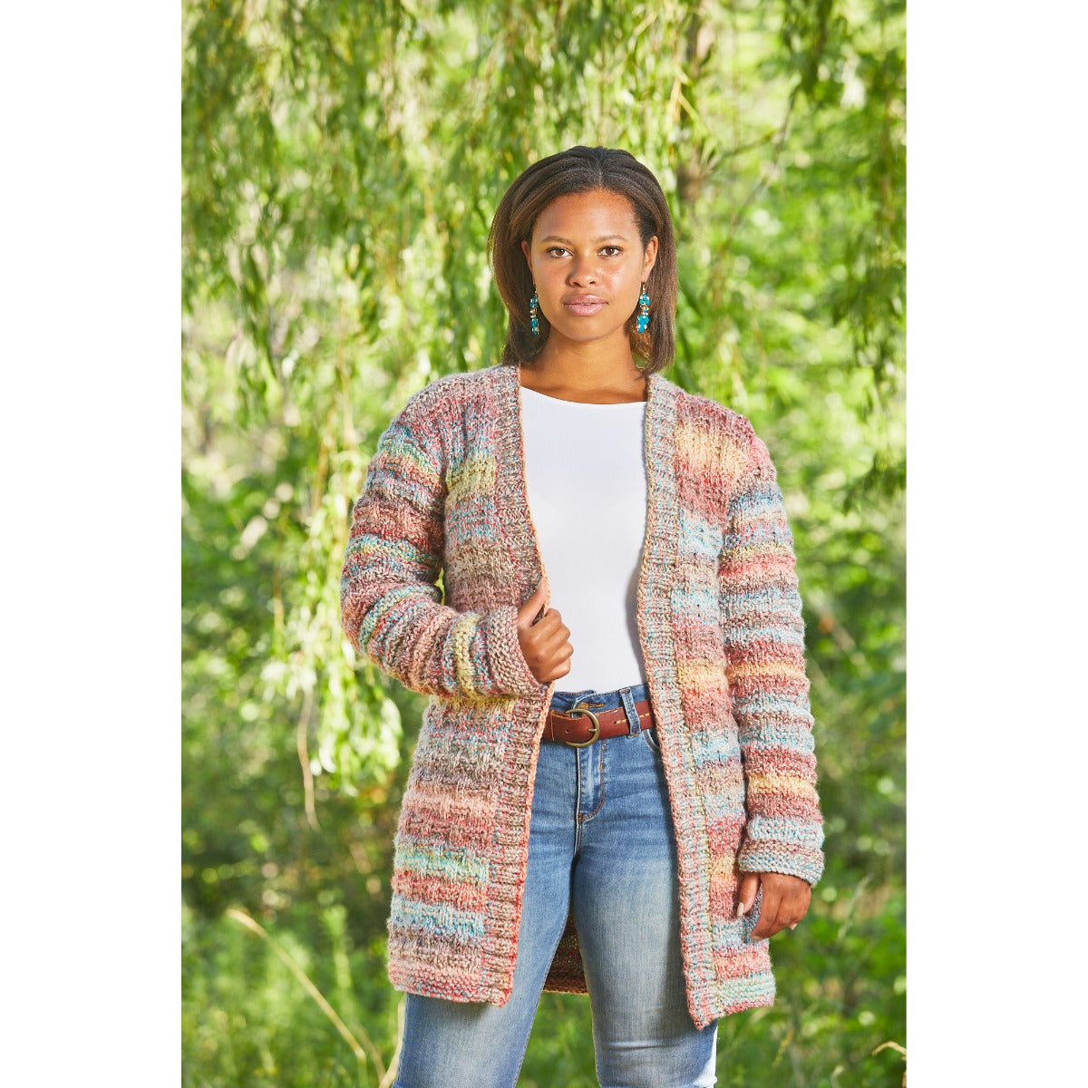ジャケット・アウター Mary knit cowichan Garter Weave Jacket – Mary Maxim Ltd