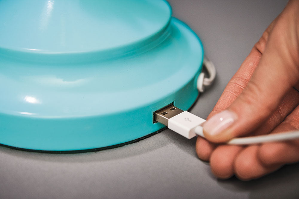 Ottlite Revive LED Turquoise Desk Lamp with USB Port – Mary Maxim Ltd