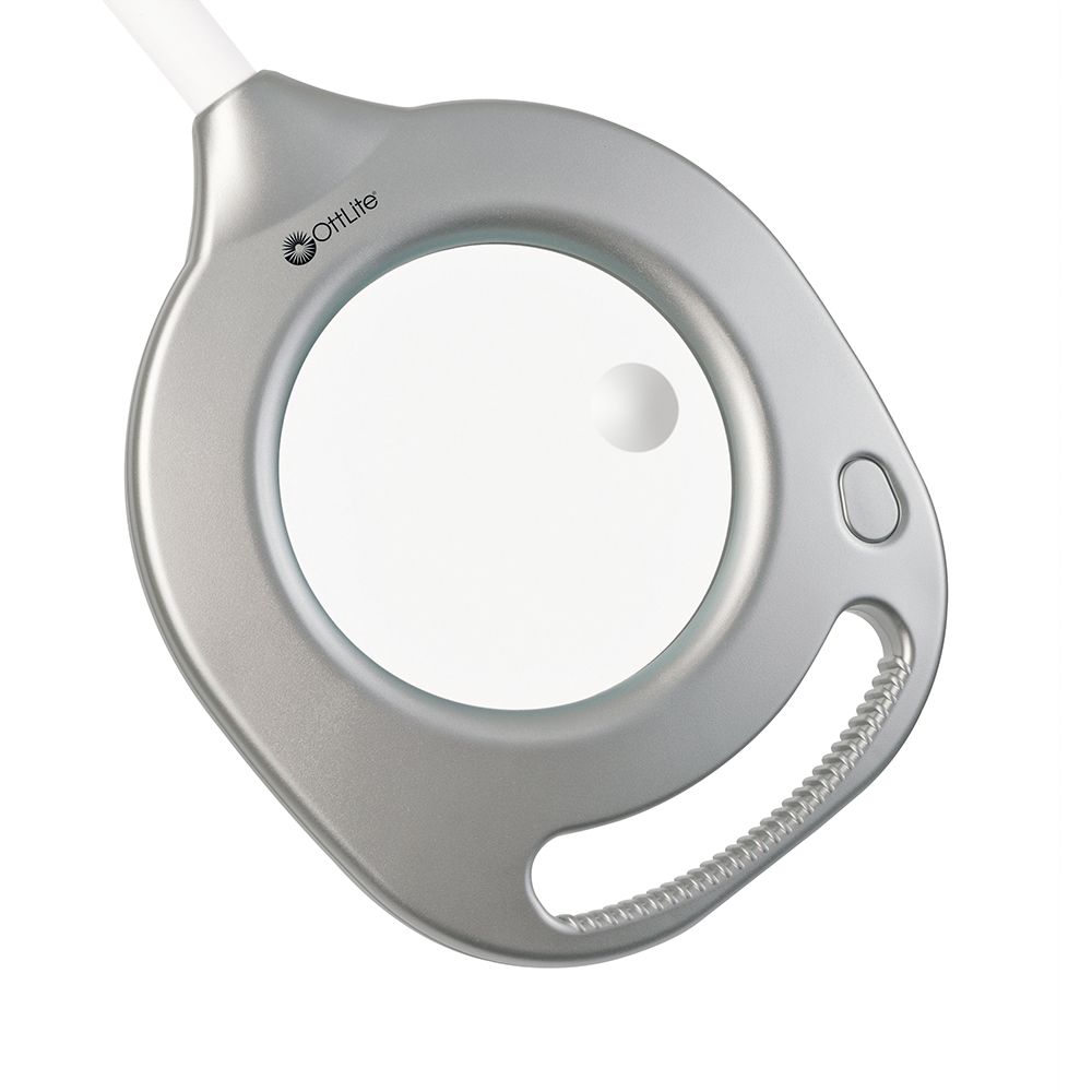 Lampe de sol et de table loupe 2 en 1 