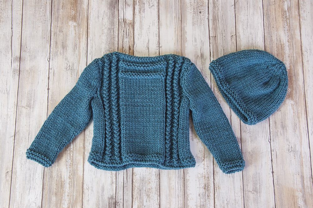 Boat Neck Sweater & Cap – Mary Maxim Ltd