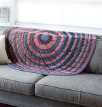 Swirling Colours Throw