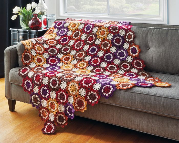 Floral Prism Throw