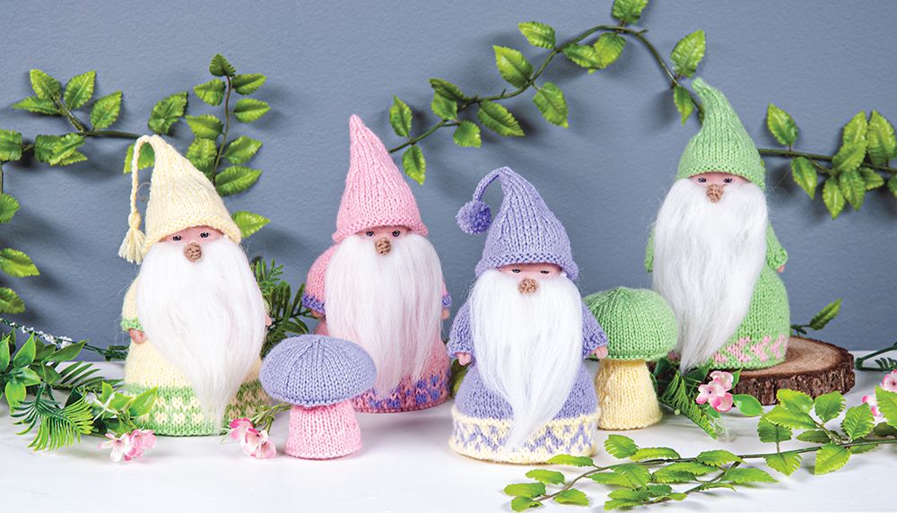 A Gathering of Garden Gnomes Doll Kit
