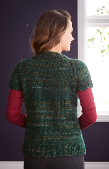 Free Top Down Vest Pattern