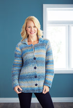 Veste à rayures douces