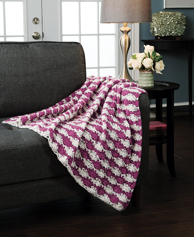 Crescent Waves Throw
