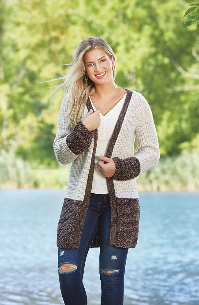 Cottonwood Cardigan – Mary Maxim Ltd