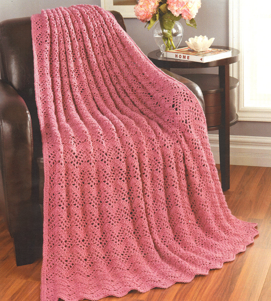 Bands of Lace Ripple Pattern