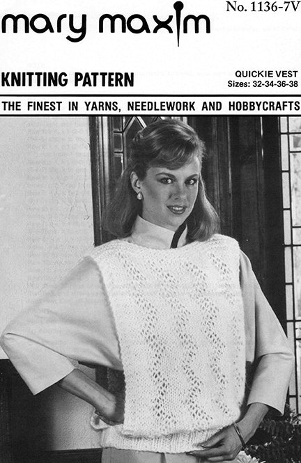 Modèle de gilet Quickie