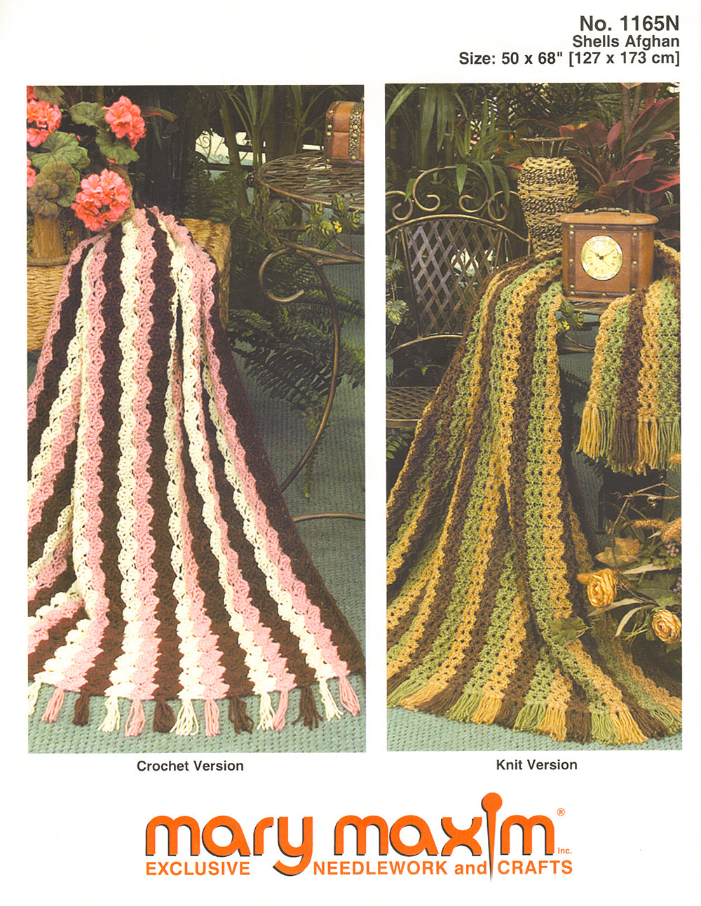 Shells Afghan to Knit or Crochet Pattern