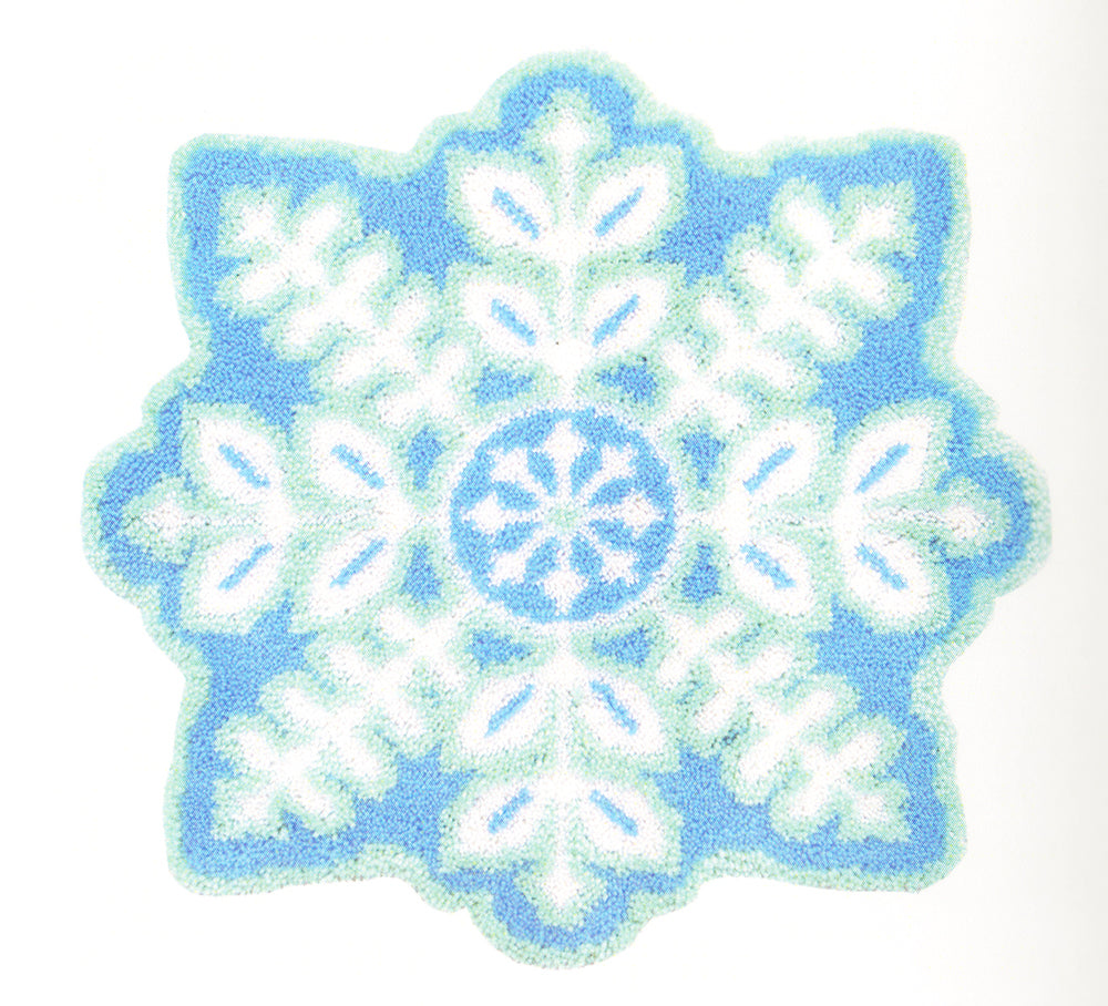 Snowflake Latch Hook Rug Pattern