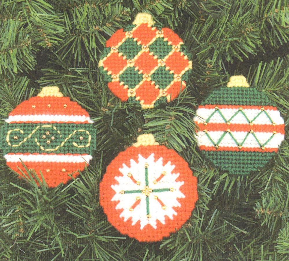 Elegant Holiday Ornaments Pattern – Mary Maxim Ltd