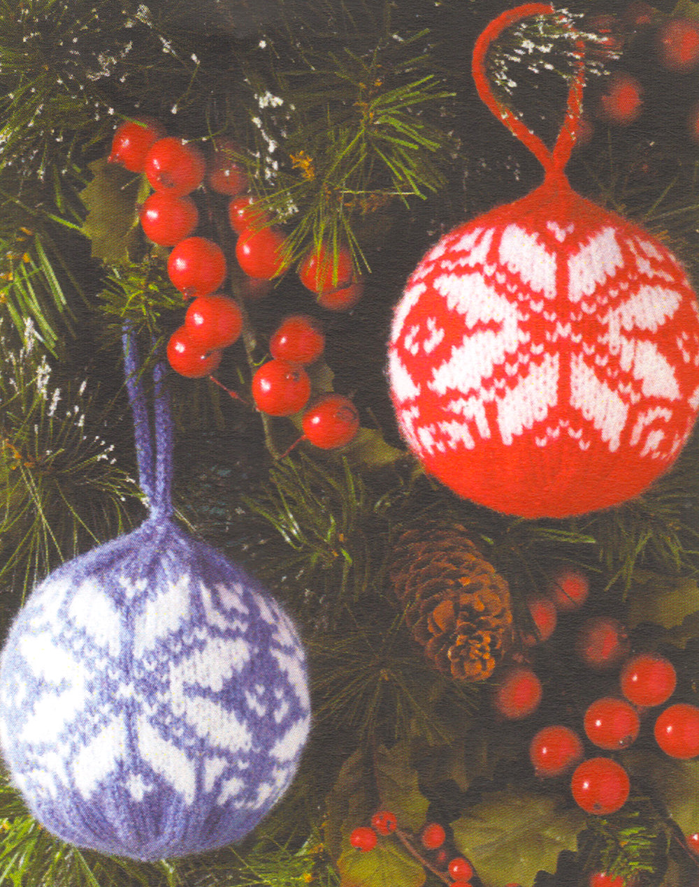 Fair Isle Ornaments Pattern