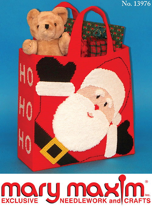 Modèle de sac fourre-tout du Père Noël