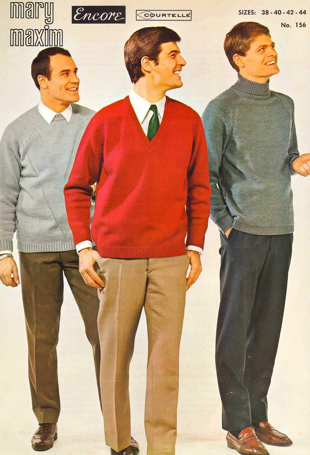 Encore Men's Sweater Pattern