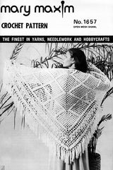 Open Mesh Shawl Pattern