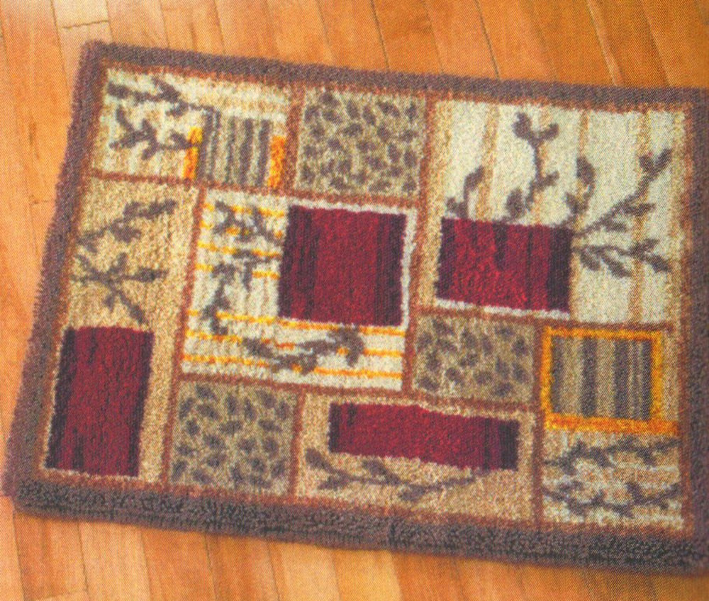 Autumn Blocks Rug Pattern – Mary Maxim Ltd