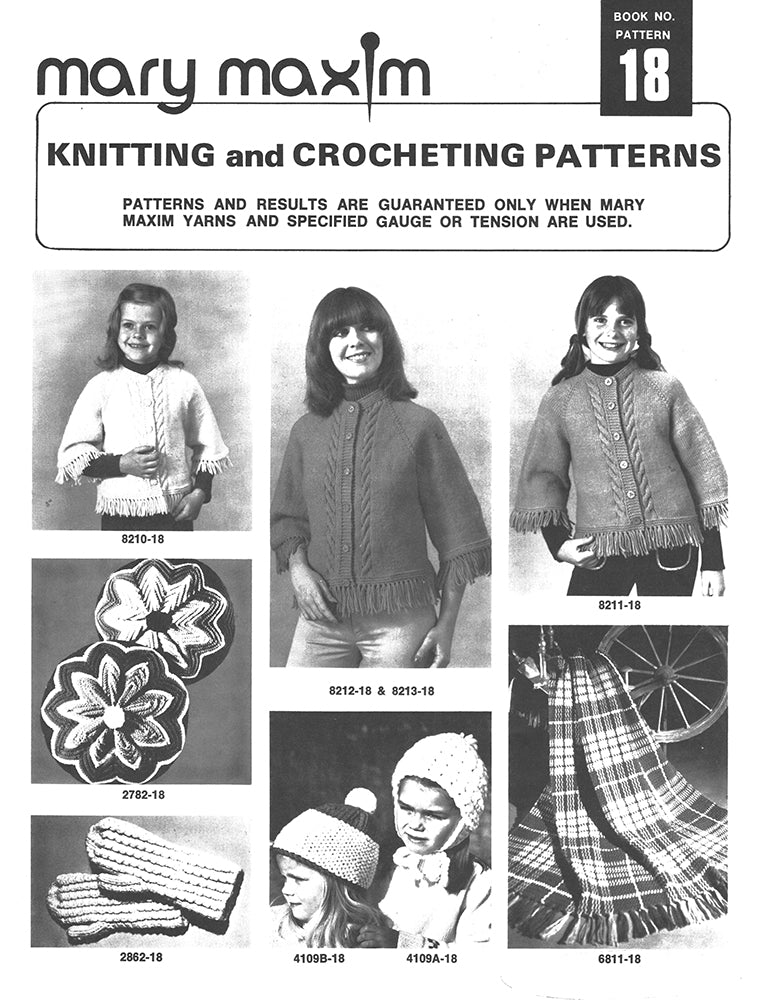 Knitting and Crocheting Pattern Booklet