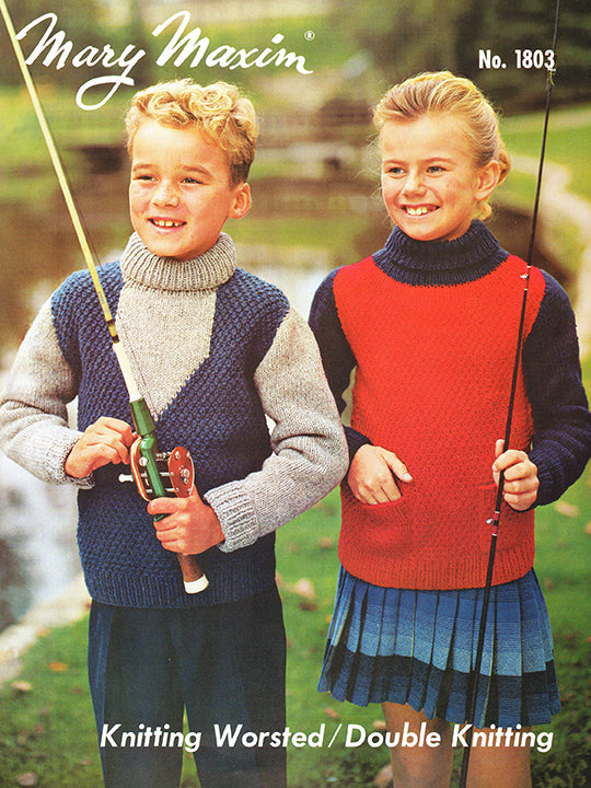 Boys' or Girls' Pullovers Pattern