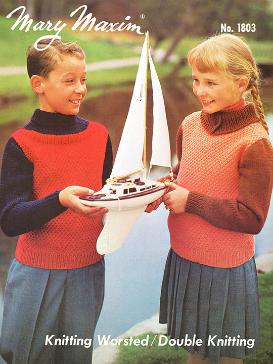 Boys' or Girls' Pullovers Pattern