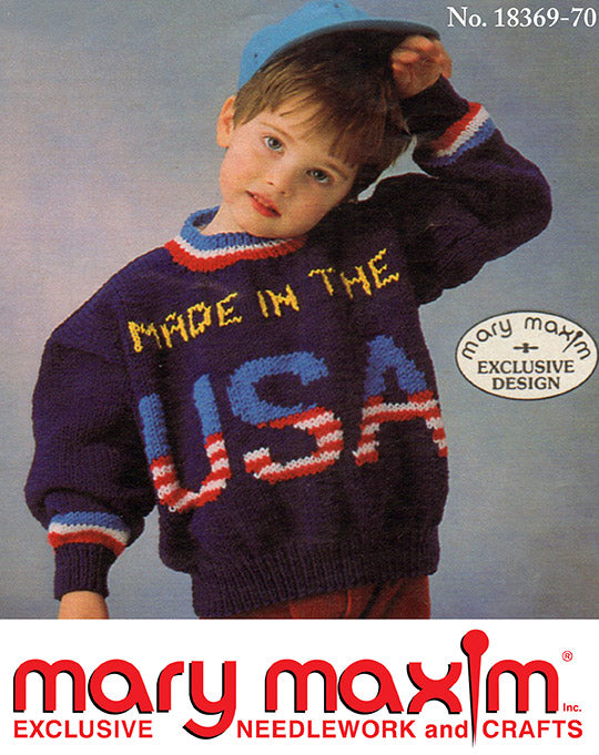 Made in U.S.A. Pullover Pattern