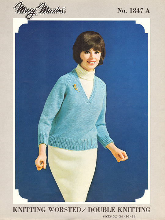 Ladies' Pullover, Dickey, and Skirt Pattern