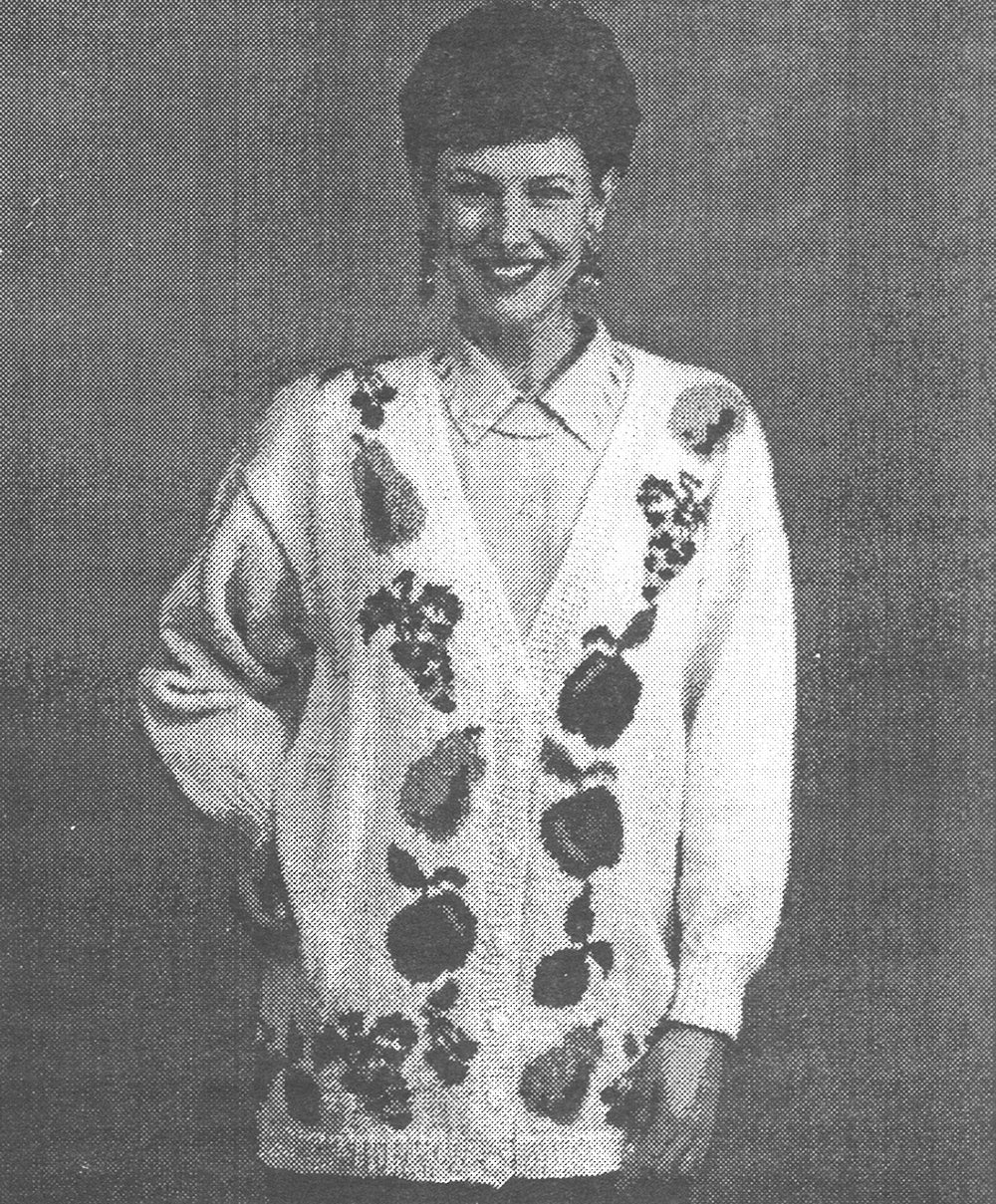 Fruit Cardigan Pattern