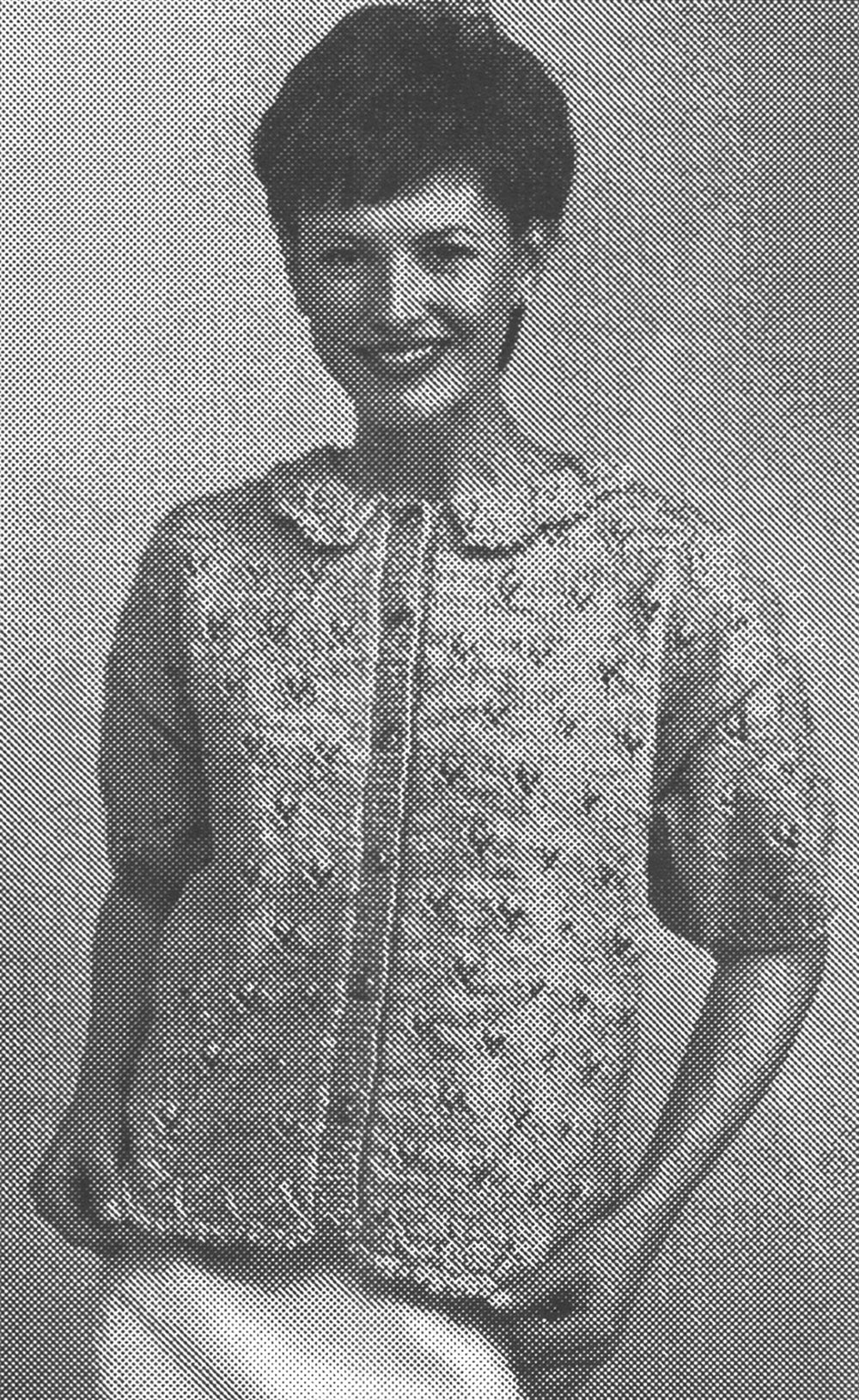 Eyelet Cardigan With Scalloped Edge - Short And Long Sleeve Pattern